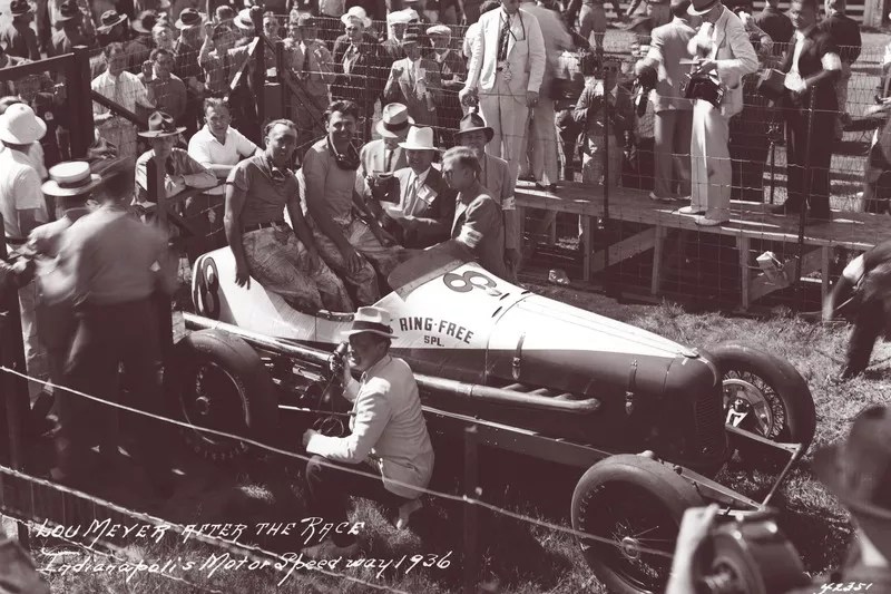 Louis Meyer, tres veces ganador de las 500 millas de Indianápolis