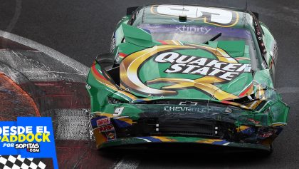 El auto de Daniel Suárez