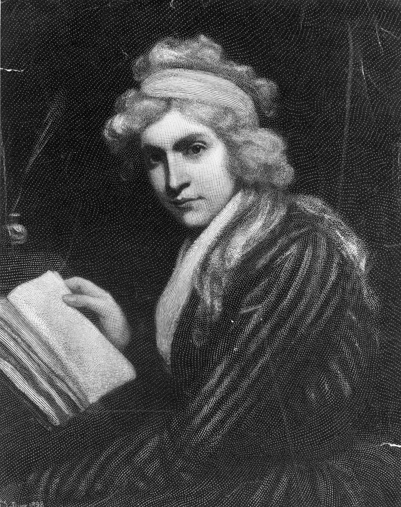 La escritora Mary Wollstonecraft